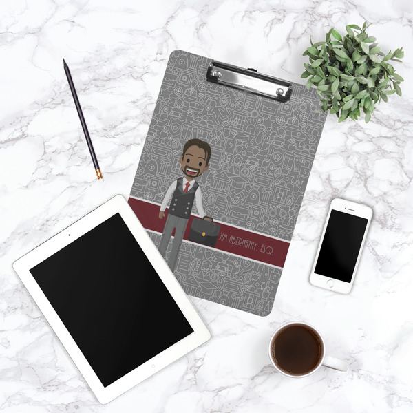 Lawyer / Attorney Avatar Clipboard - Lifestyle Photo