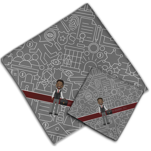 Lawyer / Attorney Avatar Cloth Napkins - Personalized Lunch & Dinner (PARENT MAIN)