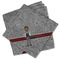 Lawyer / Attorney Avatar Cloth Cocktail Napkins - Set of 4 w/ Name or Text