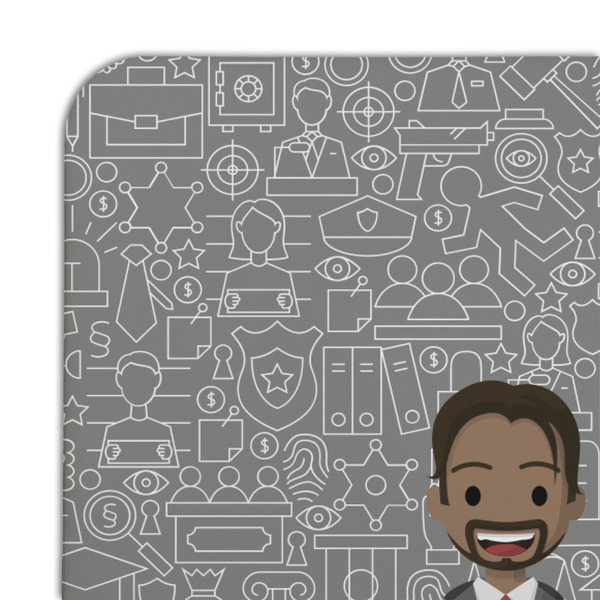 Lawyer / Attorney Avatar Coaster Set - DETAIL