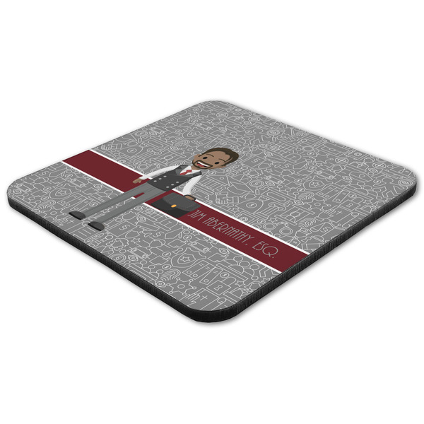 Lawyer / Attorney Avatar Coaster Set - FLAT (one)