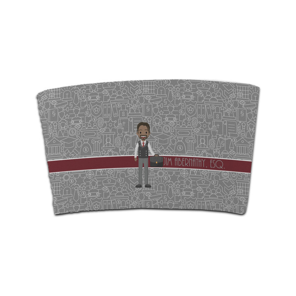 Custom Lawyer / Attorney Avatar Coffee Cup Sleeve (Personalized)