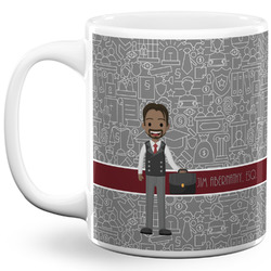 Lawyer / Attorney Avatar 11 Oz Coffee Mug - White (Personalized)