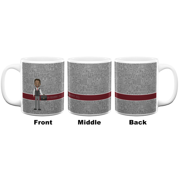 Lawyer / Attorney Avatar Coffee Mug - 11 oz - White APPROVAL