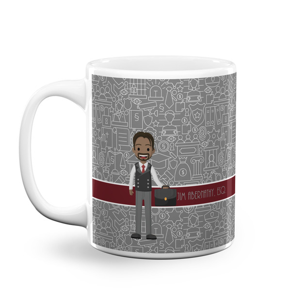 Custom Lawyer / Attorney Avatar Coffee Mug (Personalized)