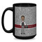 Lawyer / Attorney Avatar Coffee Mug - 15 oz - Black