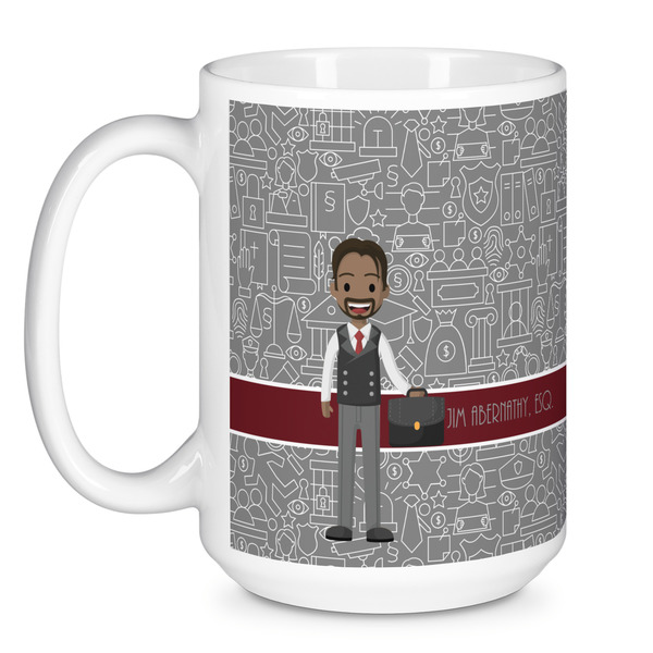 Lawyer / Attorney Avatar Coffee Mug - 15 oz - White