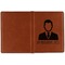 Lawyer / Attorney Avatar Cognac Leather Passport Holder Outside Single Sided - Apvl