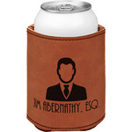 Lawyer / Attorney Avatar Leatherette Can Sleeve - Double Sided (Personalized)