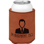 Lawyer / Attorney Avatar Leatherette Can Sleeve - Single Sided (Personalized)