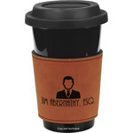 Lawyer / Attorney Avatar Leatherette Cup Sleeve - Single Sided (Personalized)