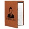 Lawyer / Attorney Avatar Leatherette Portfolio with Notepad (Personalized)