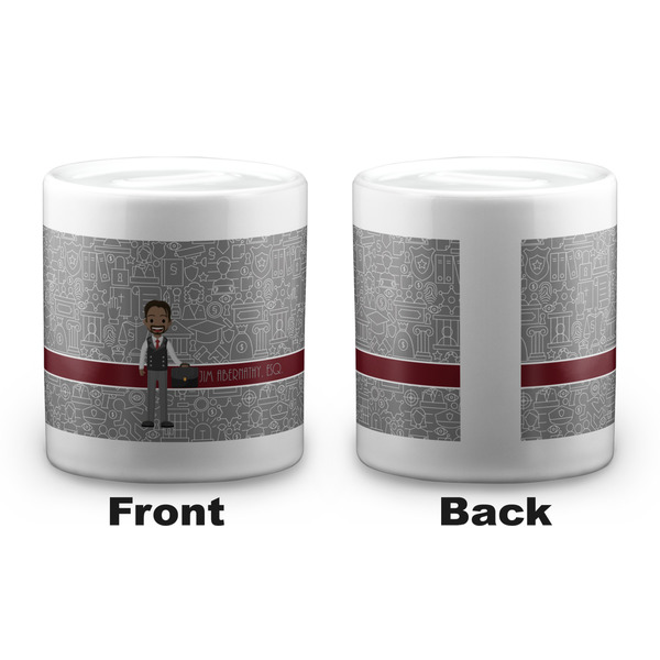 Lawyer / Attorney Avatar Coin Bank - Apvl