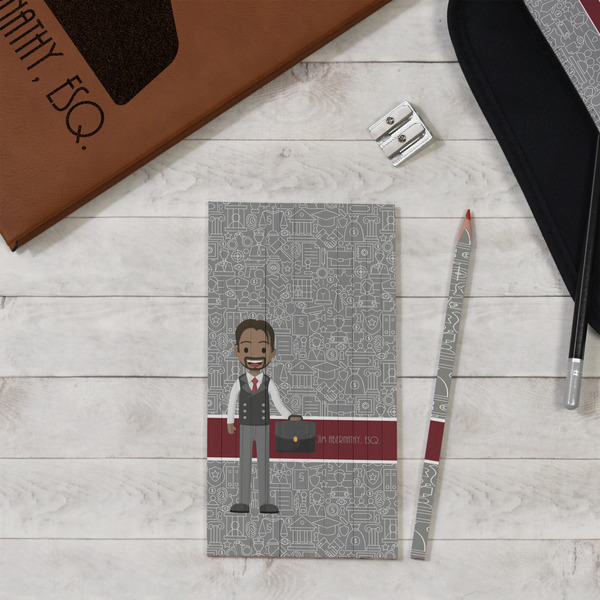 Lawyer / Attorney Avatar Colored Pencils - In Context