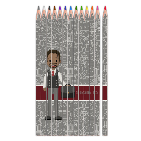 Custom Lawyer / Attorney Avatar Colored Pencils (Personalized)
