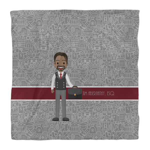 Lawyer / Attorney Avatar Comforter - Queen - Front