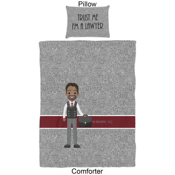 Lawyer / Attorney Avatar Comforter Set - Twin - Approval
