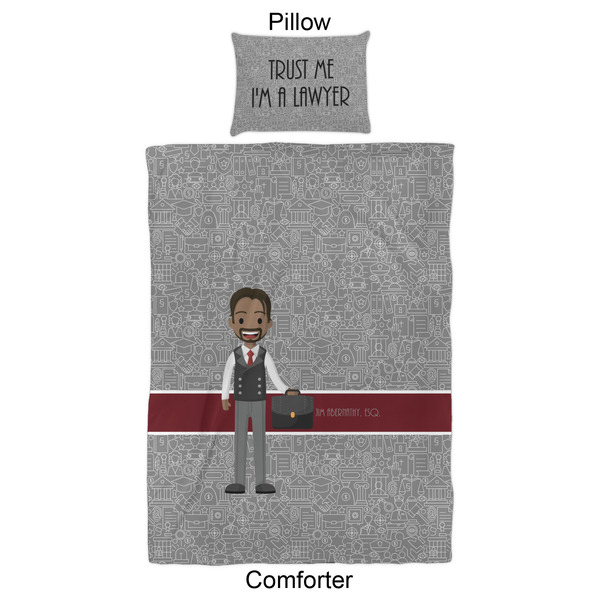 Lawyer / Attorney Avatar Comforter Set - Twin XL - Approval