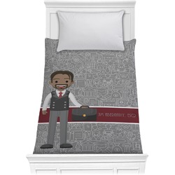 Lawyer / Attorney Avatar Comforter - Twin (Personalized)