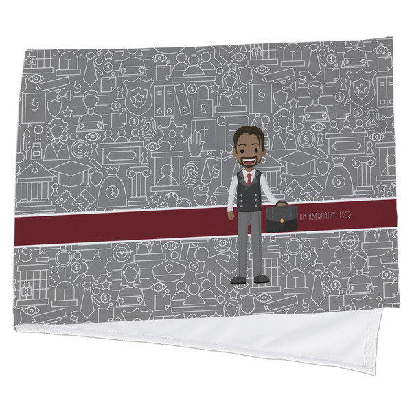 Custom Lawyer / Attorney Avatar Cooling Towel (Personalized)