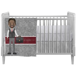 Lawyer / Attorney Avatar Crib Comforter / Quilt (Personalized)