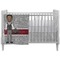 Lawyer / Attorney Avatar Crib Comforter / Quilt (Personalized)