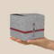 Lawyer / Attorney Avatar Cube Favor Gift Box - On Hand - Scale View