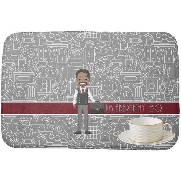 Lawyer / Attorney Avatar Dish Drying Mat