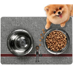 Lawyer / Attorney Avatar Dog Food Mat - Small w/ Name or Text