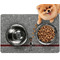 Lawyer / Attorney Avatar Dog Food Mat - Small w/ Name or Text