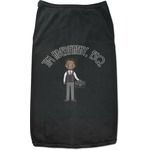 Lawyer / Attorney Avatar Black Pet Shirt (Personalized)