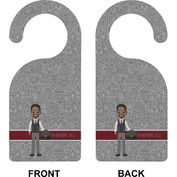 Lawyer / Attorney Avatar Door Hanger (Approval)