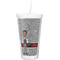 Lawyer / Attorney Avatar Double Wall Tumbler with Straw (Personalized)