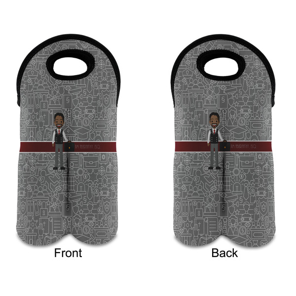 Lawyer / Attorney Avatar Double Wine Tote - APPROVAL (new)