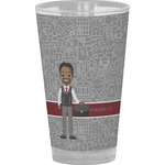 Lawyer / Attorney Avatar Pint Glass - Full Color (Personalized)
