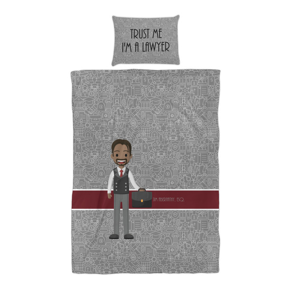 Lawyer / Attorney Avatar Duvet Cover Set - Twin XL - Alt Approval