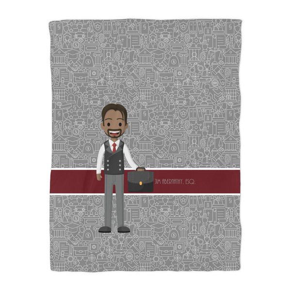 Lawyer / Attorney Avatar Duvet Cover - Twin - Front