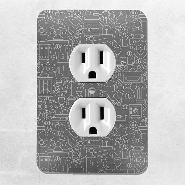 Lawyer / Attorney Avatar Electric Outlet Plate - LIFESTYLE