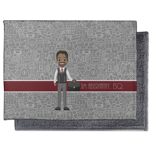 Lawyer / Attorney Avatar Electronic Screen Wipe - Flat