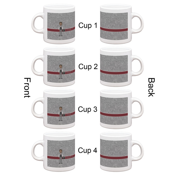 Lawyer / Attorney Avatar Espresso Cup Set of 4 - Apvl
