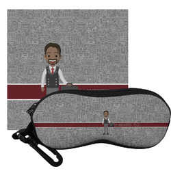Lawyer / Attorney Avatar Eyeglass Case & Cloth (Personalized)