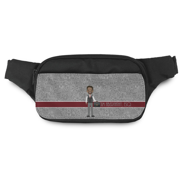 Custom Lawyer / Attorney Avatar Fanny Pack - Modern Style (Personalized)