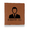 Lawyer / Attorney Avatar Leather Binder - 1" - Rawhide - Front View