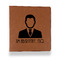 Lawyer / Attorney Avatar Leather Binder - 1" - Rawhide (Personalized)