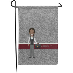 Lawyer / Attorney Avatar Garden Flag (Personalized)