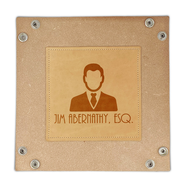 Lawyer / Attorney Avatar Genuine Leather Valet Trays - FRONT