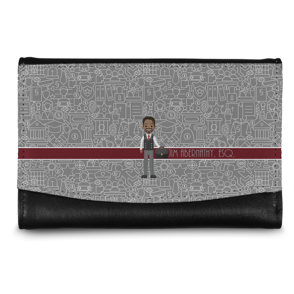 Custom Lawyer / Attorney Avatar Genuine Leather Women's Wallet - Small (Personalized)