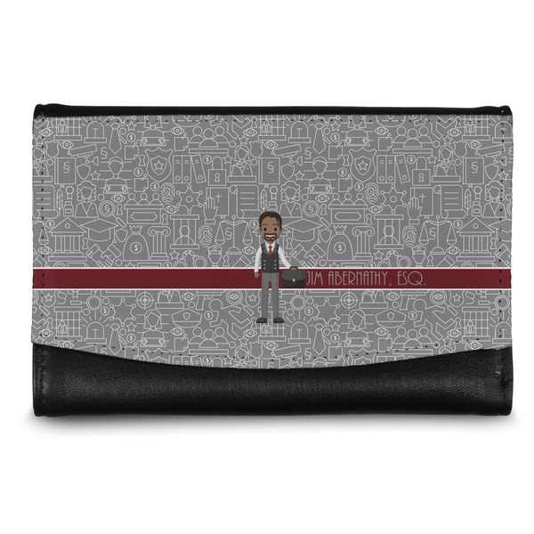 Custom Lawyer / Attorney Avatar Genuine Leather Women's Wallet - Small (Personalized)