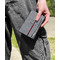 Lawyer / Attorney Avatar Genuine Leather Womens Wallet - In Context