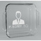 Lawyer / Attorney Avatar Glass Cake Dish - 8in x 8in (Personalized)